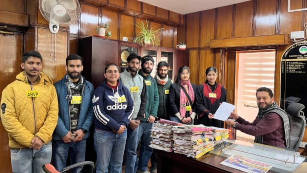 Every section of the society came forward against the growing drug mafia in Himachal Pradesh: ABVP HIMACHAL HEADLINES