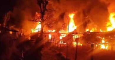 A massive fire broke out in houses in Jubbal of Shimla district HIMACHAL HEADLINES