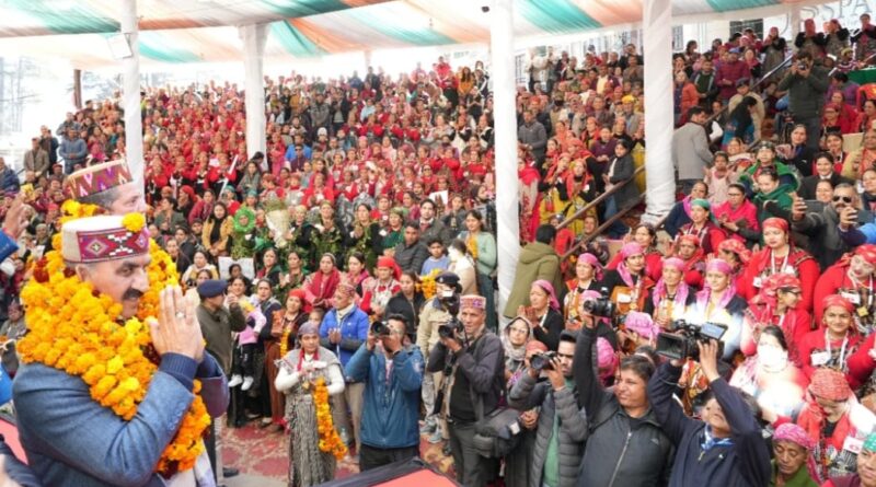 Sukhu inaugurates Manali Winter Carnival Sukhu inaugurates Manali Winter Carnival HIMACHAL HEADLINES