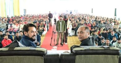Grand closing of MP Khel Mahakumbh 2.0 in Hamirpur, Jairam present along with Anurag HIMACHAL HEADLINES