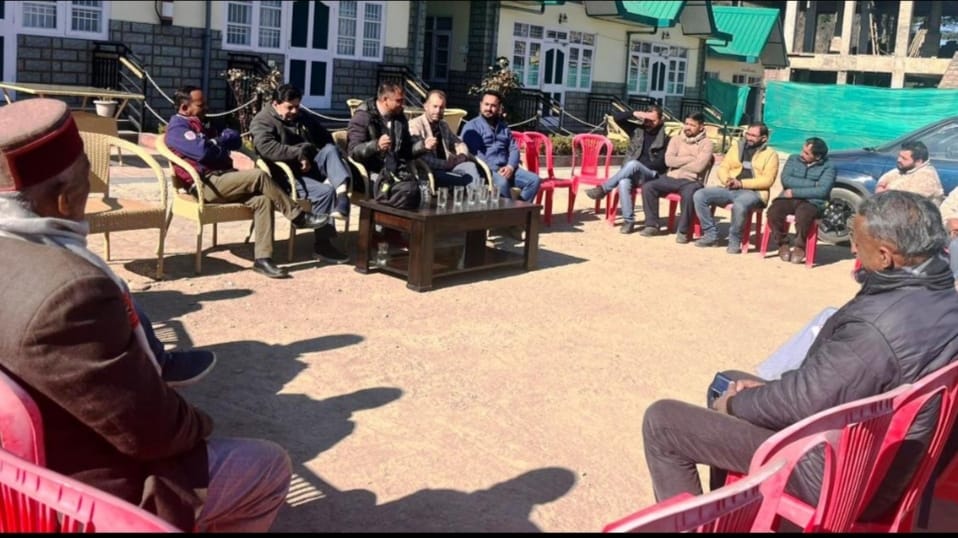 Kasumpti BJP Mandal meeting concludes in Kufri HIMACHAL HEADLINES