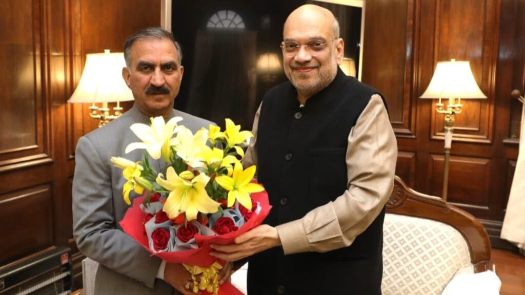 Sukhu meets Amit Shah, Urges Centre for the speedy release of funds to mitigate the aftermath of disaster Sukhu meets Amit Shah, Urges Centre for the speedy release of funds to mitigate the aftermath of disaster HIMACHAL HEADLINES