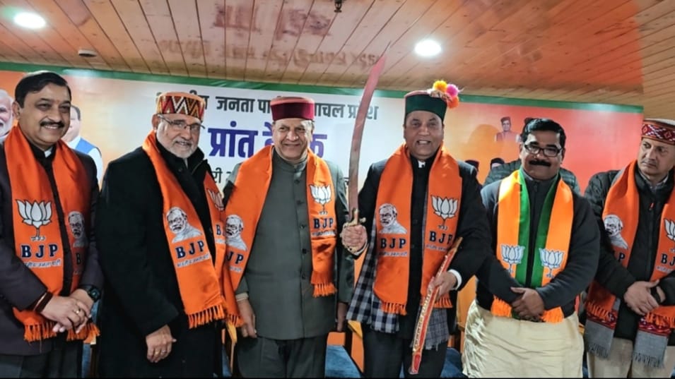 Under Congress rule, salaries and development stalled: Randhir HIMACHAL HEADLINES