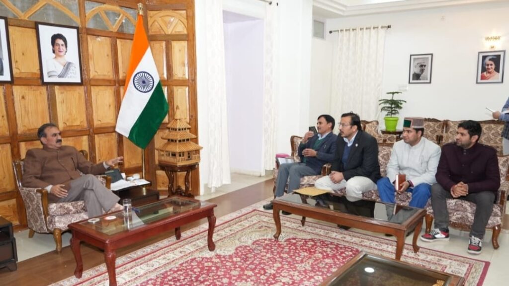 Will protect interests of HPSEBL employees, Sukhu to Joint Action Committee HIMACHAL HEADLINES