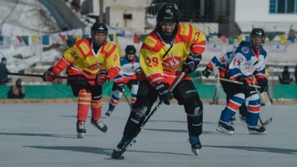 National Ice Hockey Championship 2024 starts at Kaza HIMACHAL HEADLINES