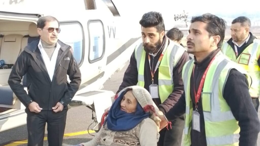 Sukhu orders airlift of ailing 69-year-old from Bada Bhangal to Tanda Sukhu orders airlift of ailing 69-year-old from Bada Bhangal to Tanda HIMACHAL HEADLINES