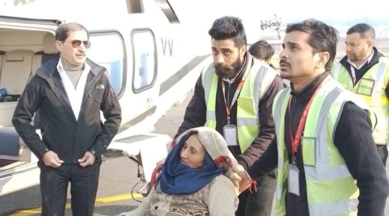 Sukhu orders airlift of ailing 69-year-old from Bada Bhangal to Tanda HIMACHAL HEADLINES