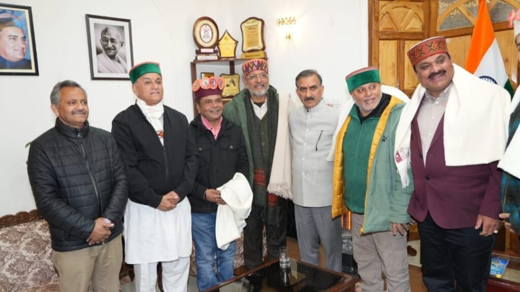 Nana Patekar and Rajpal Yadav calls on CM Sukhu Nana Patekar and Rajpal Yadav calls on CM Sukhu HIMACHAL HEADLINES