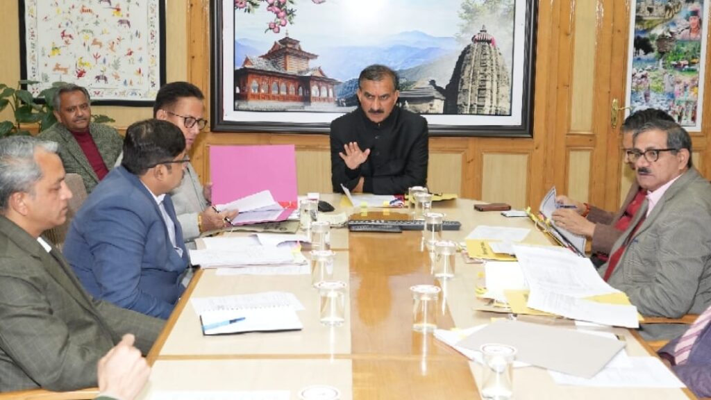 CM Sukhu directs to look for overseas job opportunities for Himachal's youth HIMACHAL HEADLINES