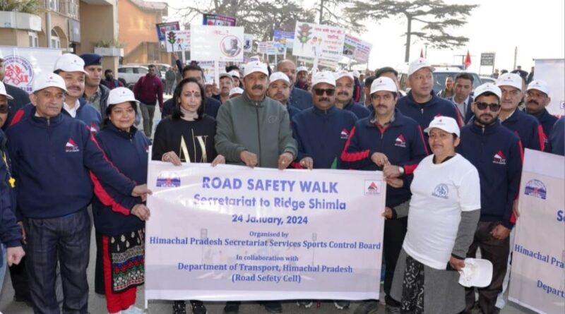 Our Motto to develop Road Safety Culture in Himachal: Mukesh Agnihotri HIMACHAL HEADLINES