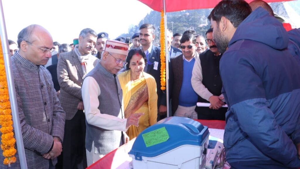 Himachal Governor appeals youth to vote with responsibility, Launches Poll Day Monitoring System 2.0 HIMACHAL HEADLINES