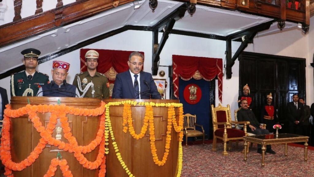 Dev Raj Sharma administers oath as HPPSC Member Dev Raj Sharma administers oath as HPPSC Member HIMACHAL HEADLINES
