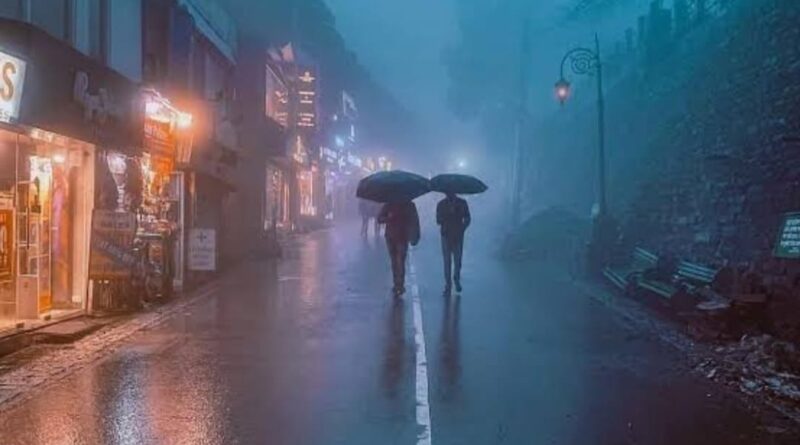 IMD forecasts 3 day wet weather spell from tomorrow onwards in Himachal HIMACHAL HEADLINES