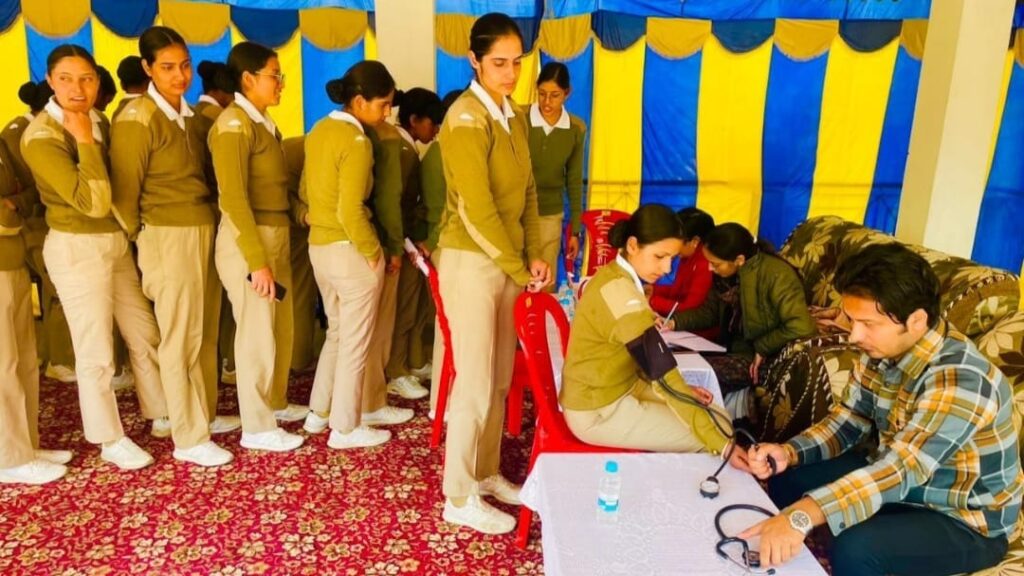 Health checkup of 86 soldiers during medical camp in Police Battalion Junga Health checkup of 86 soldiers during medical camp in Police Battalion Junga HIMACHAL HEADLINES