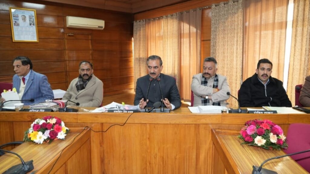 Overcoming disaster, the first year of 'Vyavastha Parivartan' witnessed rapid development: Sukhu Overcoming disaster, the first year of 'Vyavastha Parivartan' witnessed rapid development: Sukhu HIMACHAL HEADLINES