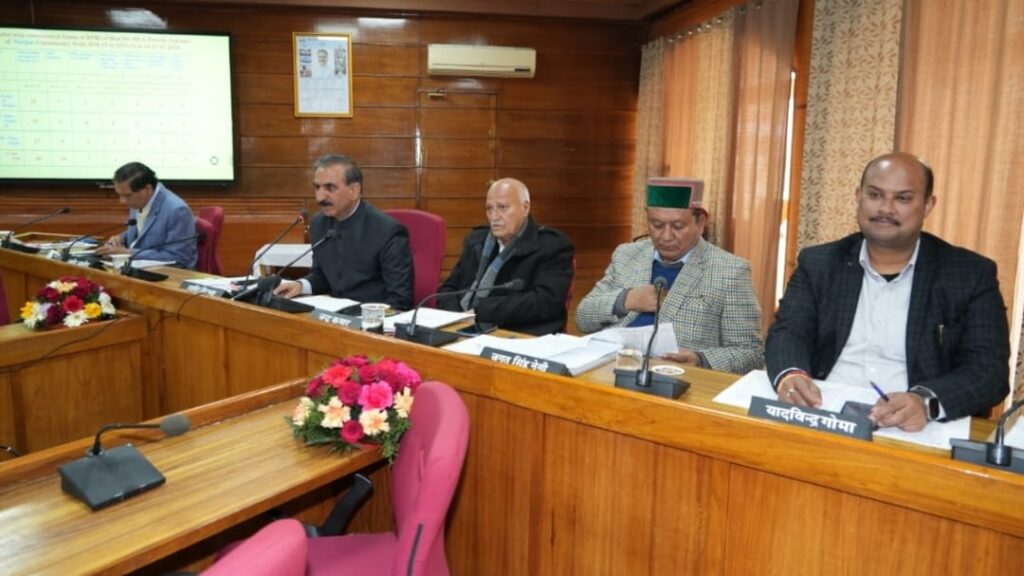 Will seek MLA priorities for infrastructure development and funding in urban areas under UIDF: Sukhu HIMACHAL HEADLINES