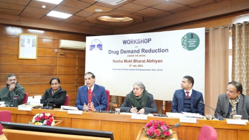 Prevention of substance abuse: All stakeholders must work in unison and share responsibilities, says Prabodh Saxena HIMACHAL HEADLINES