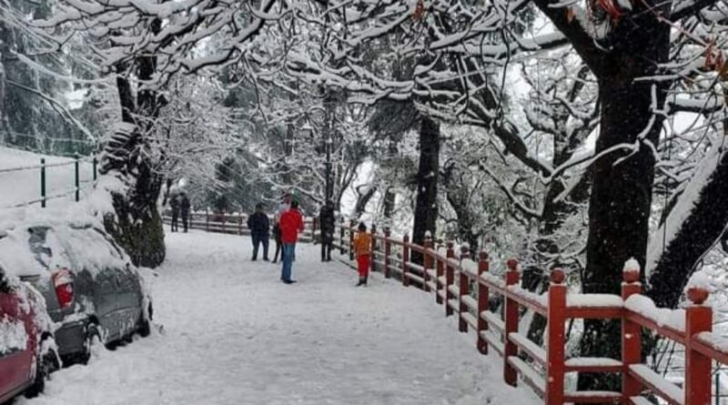 Widespread rain and snow in Himachal bring cheers to tourists, farmers, hoteliers & localities HIMACHAL HEADLINES