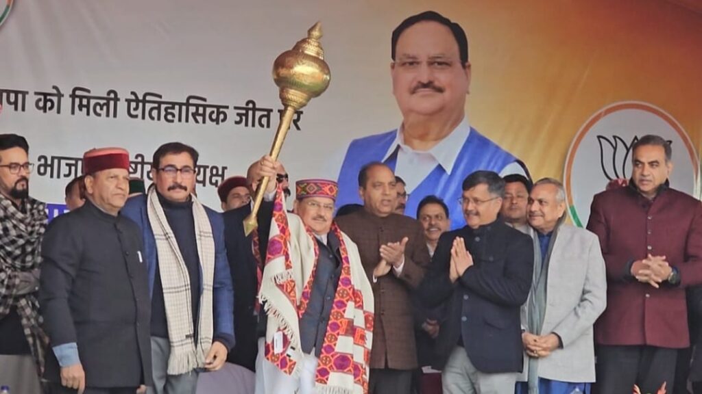 Rs 1782 crore was provided to Himachal Pradesh for flood relief : Nadda HIMACHAL HEADLINES