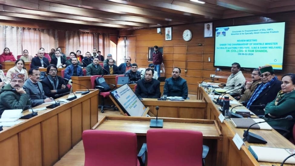 Ensure smooth functioning of schemes, adequate utilization of funds: Dhani Ram Shandil HIMACHAL HEADLINES