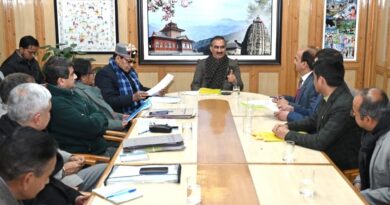 A committee constituted to address the grievances of doctors: Sukhu HIMACHAL HEADLINES
