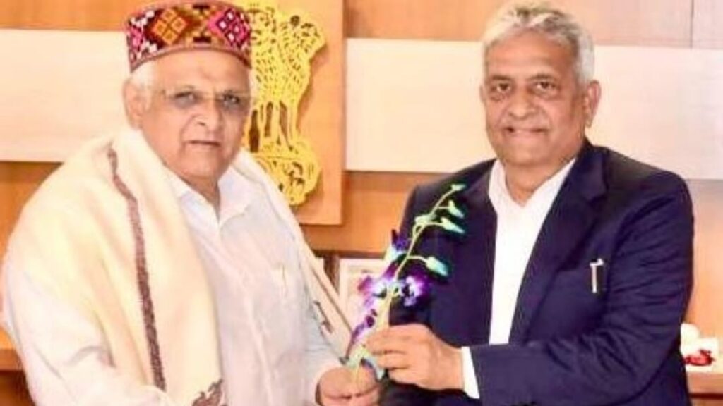  A.K Singh, Director (Finance), SJVN met the Hon’ble Chief Minister of Gujarat HIMACHAL HEADLINES