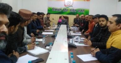 Central War Room formed for Lok Sabha elections held meeting at Rajiv Bhawan under chairmanship of Amit Pal Singh HIMACHAL HEADLINES