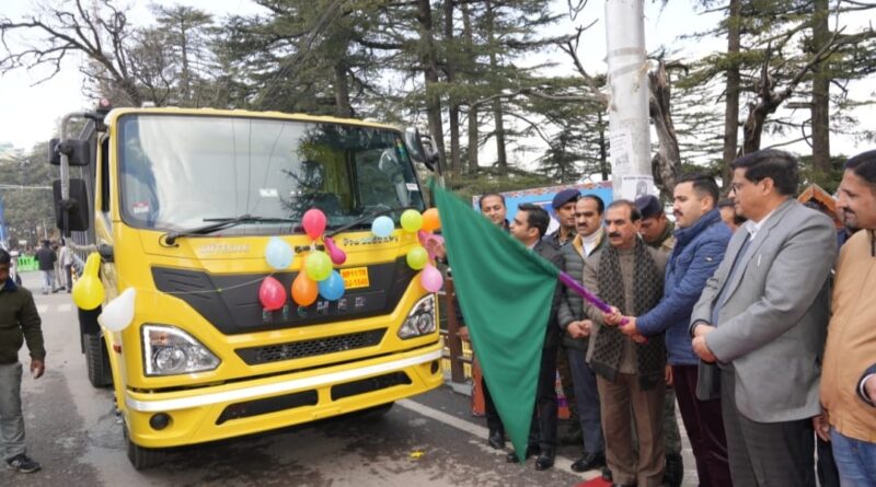 Sukhu flags off 15 tippers of PWD, allocates 60 Cr for machinery HIMACHAL HEADLINES