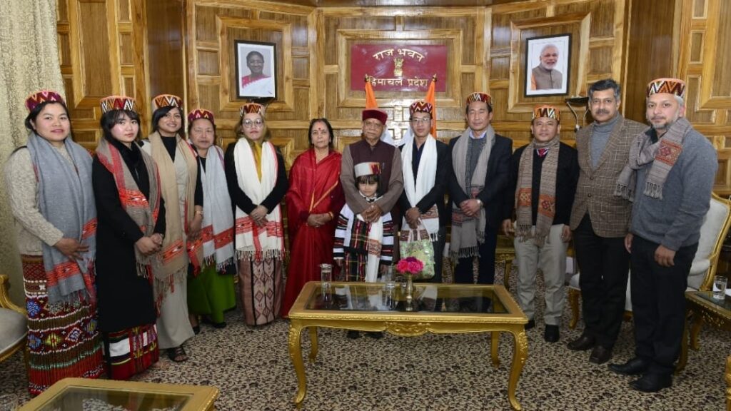 Foundation days of AP and Mizoram at Raj Bhawan Shimla HIMACHAL HEADLINES