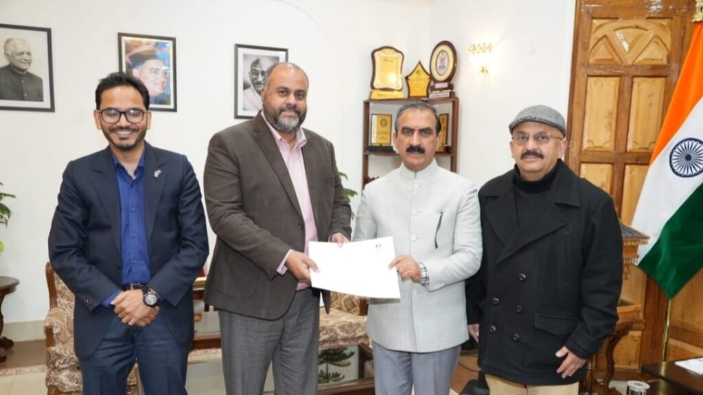 A Delegation of the British High Commission and HPCA calls on CM Sukhu A Delegation of the British High Commission and HPCA calls on CM Sukhu HIMACHAL HEADLINES