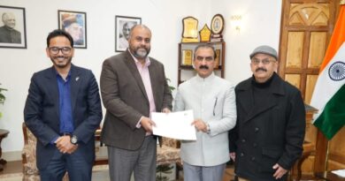 A Delegation of the British High Commission and HPCA calls on CM Sukhu HIMACHAL HEADLINES