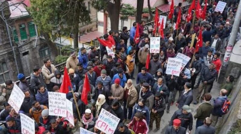 Himachal CPI(M) authorise party's Centre Committee and Polit Bureau to take decision of fighting LS elections HIMACHAL HEADLINES