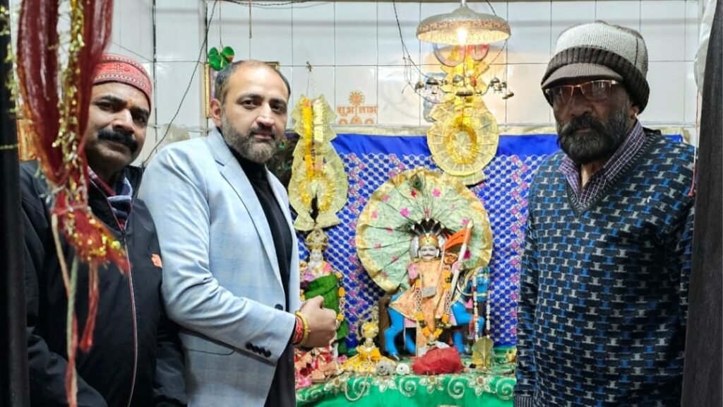 Nanda targets Congress on Shiromani Ravidas Jayanti Nanda targets Congress on Shiromani Ravidas Jayanti HIMACHAL HEADLINES