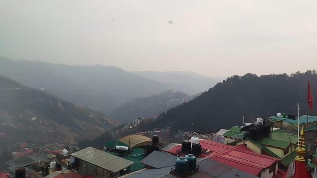 Freezing Temperatures Grip Capital Town, Shimla HIMACHAL HEADLINES