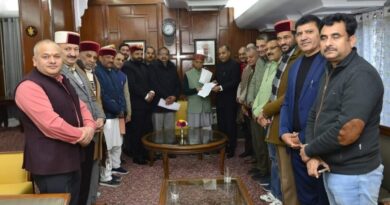 BJP legislative party moves before the Governor seeking division of votes HIMACHAL HEADLINES