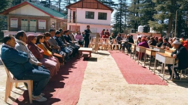 Various issues discussed in the education dialogue program in Chiyoga HIMACHAL HEADLINES