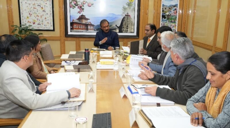 Construction Workers Welfare Board to spend Rs. 143 crore on welfare schemes: Sukhu HIMACHAL HEADLINES