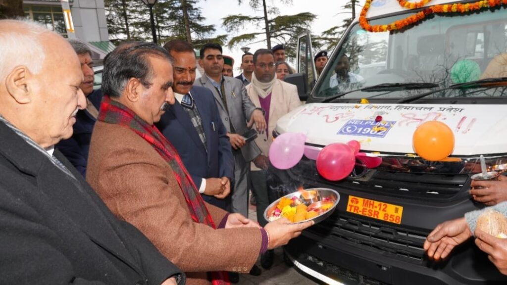 CM Sukhu launches Mobile Veterinary Services CM Sukhu launches Mobile Veterinary Services HIMACHAL HEADLINES