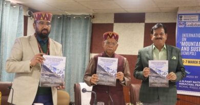 Governor Shukla emphasizes on preservation of Himalayan ecosystem HIMACHAL HEADLINES