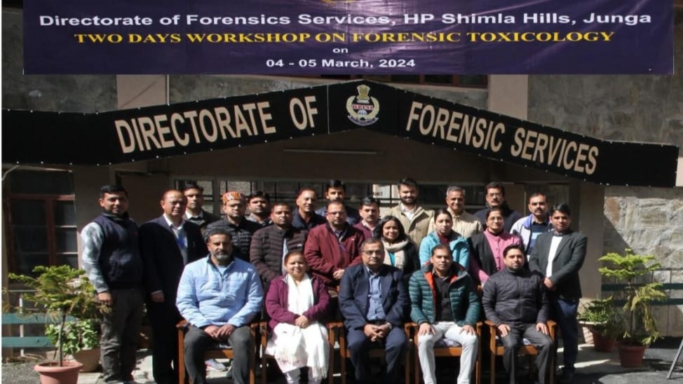 Directorate of Forensic Services, Himachal Pradesh organized a two-day workshop on 'Forensic Toxicology' Directorate of Forensic Services, Himachal Pradesh organized a two-day workshop on 'Forensic Toxicology' HIMACHAL HEADLINES