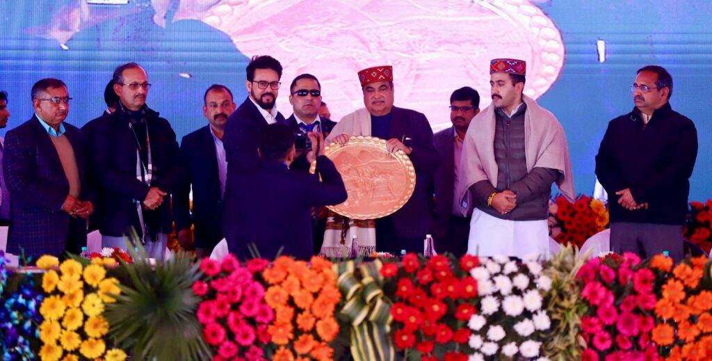 Union Minister Sh Nitin Gadkari Inaugurates several Highway Projects in Hamirpur Union Minister Sh Nitin Gadkari Inaugurates several Highway Projects in Hamirpur HIMACHAL HEADLINES