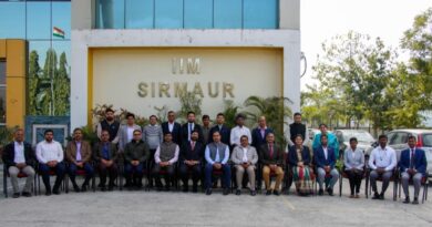 IIM Sirmaur Conducted MDP for the officials from the Indian Oil Corporation HIMACHAL HEADLINES