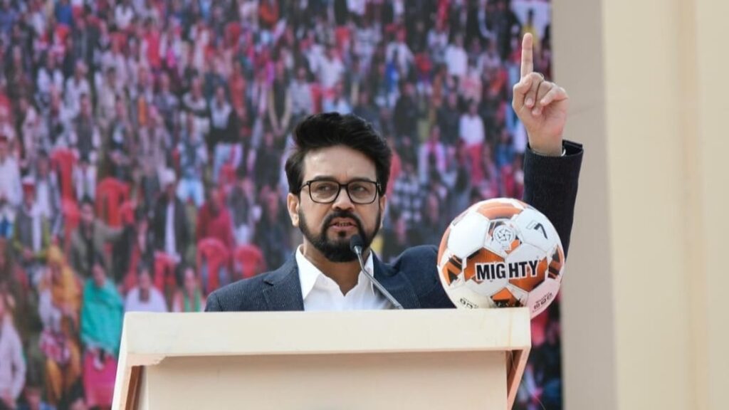 Grand inauguration of MP Khel Mahakumbh 3.0, 75,000 players will participate: Anurag Thakur Grand inauguration of MP Khel Mahakumbh 3.0, 75,000 players will participate: Anurag Thakur HIMACHAL HEADLINES