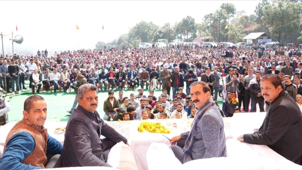 Sukhu dedicates projects worth Rs. 77 crore in Hamirpur HIMACHAL HEADLINES