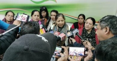 Mahila Congress President Zainab Chandel today issued five women's justice guarantees HIMACHAL HEADLINES