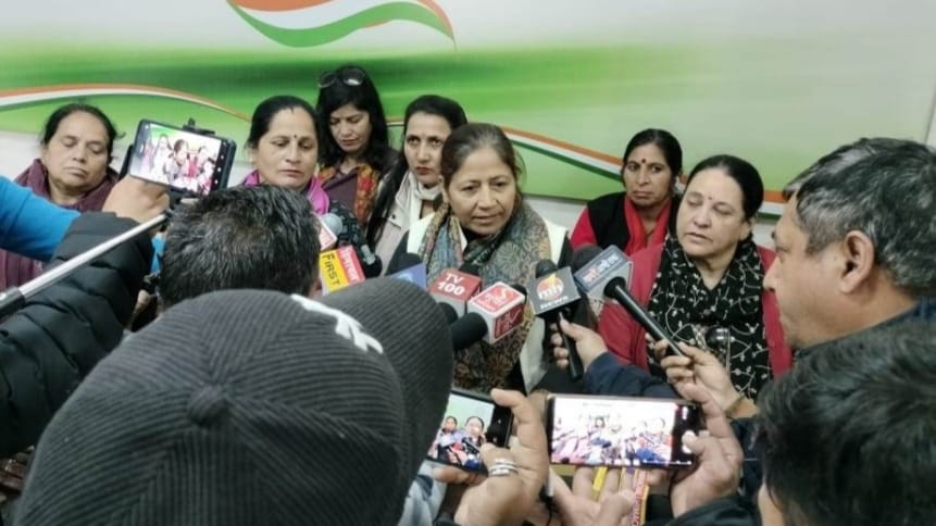 Mahila Congress President Zainab Chandel today issued five women's justice guarantees HIMACHAL HEADLINES