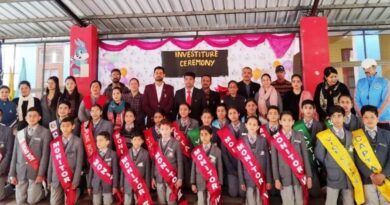 The investiture and oath-taking ceremony concluded at HD Public School, Janedghat HIMACHAL HEADLINES