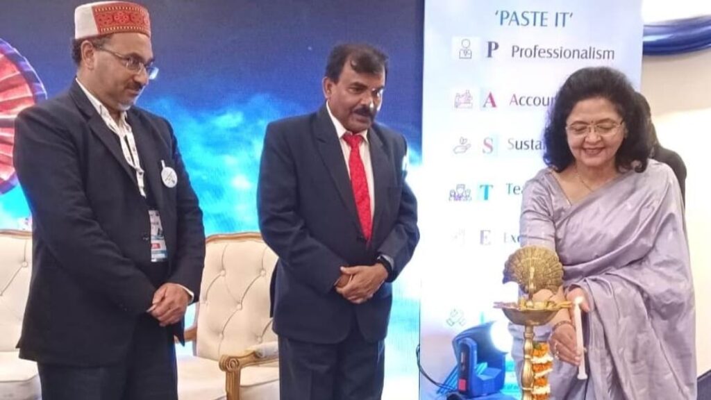 Geeta Kapur, CMD, SJVN inaugurated the 20th edition of the Vendor Development Meet Geeta Kapur, CMD, SJVN inaugurated the 20th edition of the Vendor Development Meet HIMACHAL HEADLINES