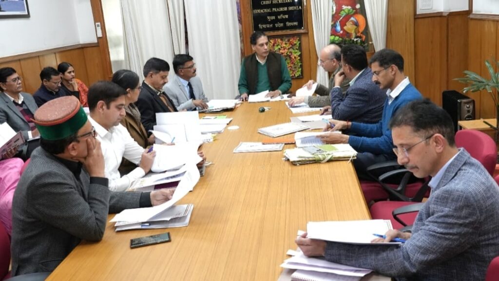Chief Secretary reviews poll preparedness with stakeholders HIMACHAL HEADLINES