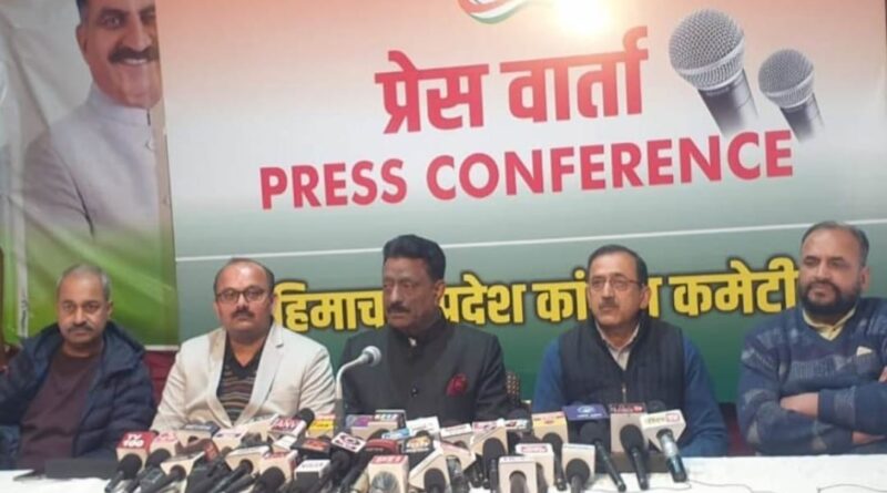 There is an undeclared emergency in India today: Kuldeep Rathore HIMACHAL HEADLINES